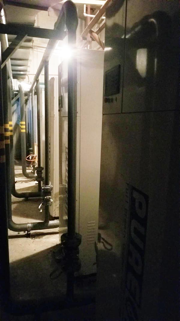 3133拉斯维加斯低氮锅炉小占地面积安装案例